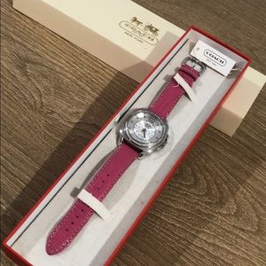 COACH PINK WATCH
